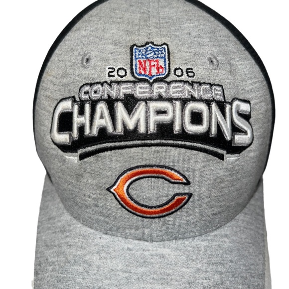 Reebok NFL Chicago Bears 2006 Conference Champions Hat - Picture 3 of 9